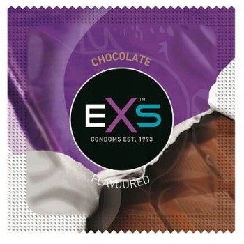 Презерватив EXS Chocolate з смаком і ароматом шоколаду